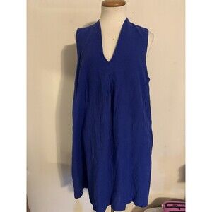 Tommy Bahama Royal Blue Sleeveless Midi Dress